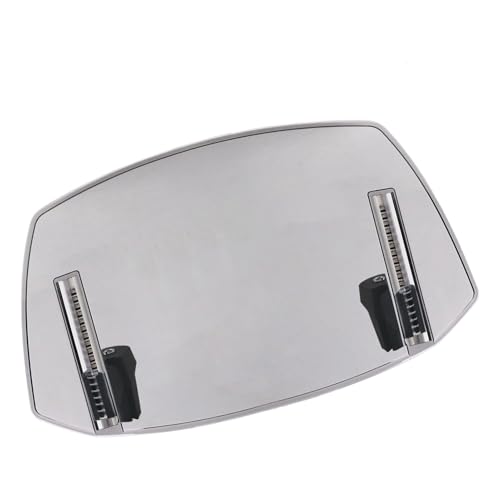 Pare-brise de moto pour une protection améliorée du vent et moins de fatigue