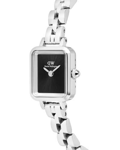 Image of Daniel Wellington Black Rectangle Dial Analogue Women's Watch - DW00100845K