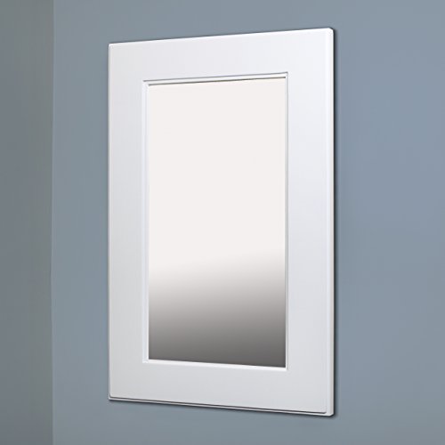 14x24 Mirrored Medicine Cabinet (Shaker White)