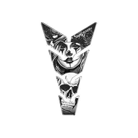 Protection de Réservoir Puig Skull & Poker Cover