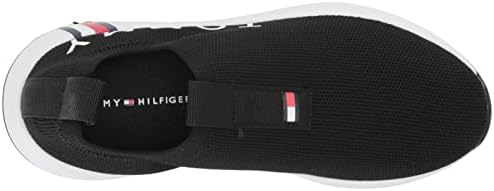 Tommy Hilfiger Women's Aliah Sneaker, Black, 6.5 | Image 4