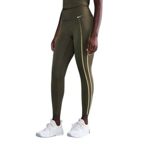 Legging Nike One IO0191 taille haute 7/8 vêtement sport femme noir