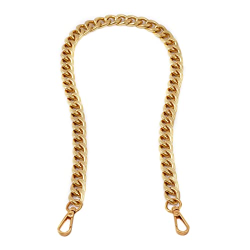 Xiazw Medium Size Fabulous Metal Shoulder Crossbody Purse Strap Replacement Bag Chain Accessories (26 Antique Gold)