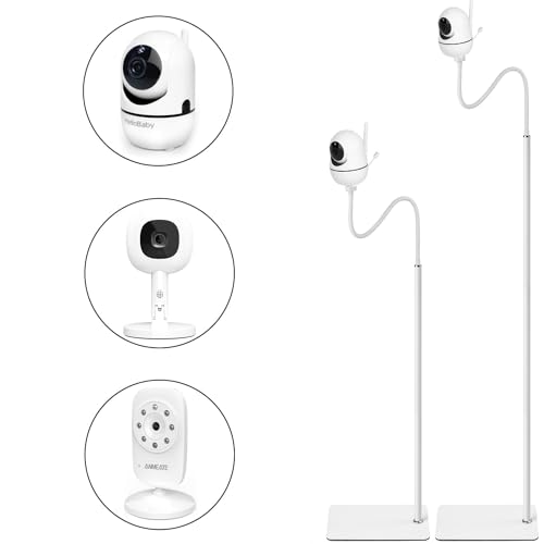 Image of 68.8" Adjustable Height Baby Monitor Floor Stand Holder for HelloBaby HB6550/HB65/HB6558/HB66/HB248,Nanit Pro Smart Baby Monitor & Flex Stand,ANMEATE SM935E/SM650,Bonoch Baby Camera