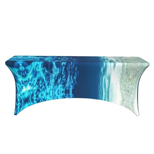Housses de table rectangulaires extensibles élasthanne sans pli