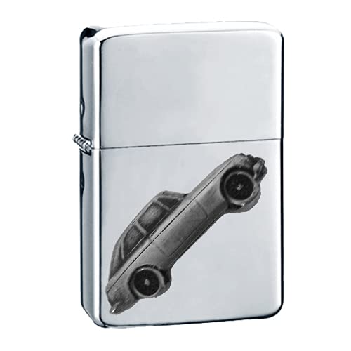 Briquet à essence coupe-vent British Car pour vos sorties et soirées en plein air