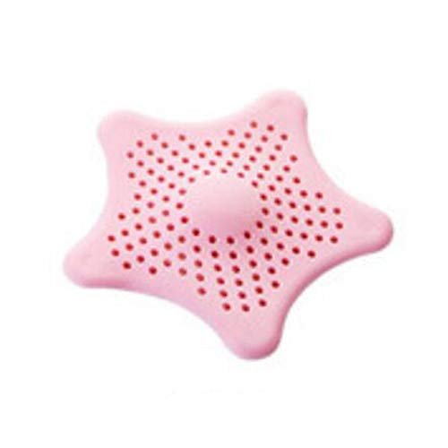 SZM ヘアストッパー 排水口カバー 髪の毛集めてポイ つまり防止 吸盤式 排水溝 排水口用 お風呂の髪の毛取り 色ランダム (8個セット)