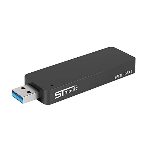 SSD External,128 GB High Speed Flash Drive Retractable Portable USB SSD 3.1 Gen