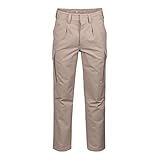 100% BAUMWOLLE | 300g/m2 FLECKTEX Original Moleskin Bundeswehrhose Feldhose für Männer  100% Baumwolle  Outdoor Kampfhose & Survival Hose  Tactical Hose & Security Hose (3, Beige)