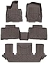 WeatherTech Custom Fit FloorLiner Floor Mats for Lincoln Aviator Complete Set (1st, 2nd, & 3rd Row)
