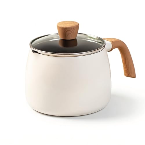 LISOS 2.5 Quart Non-stick Ceramic Sauce Pan with Lid
