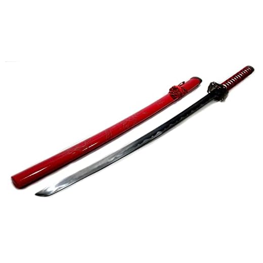 Espada Katana Red Dragon 100