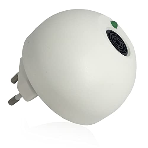 TECNIMED - FamilyFriend - Dispositivo ultrasónico antimosquitos - Difunde ultrasonidos inperceptibles para el oído humano - Sin productos químicos - Fabricado en Italia