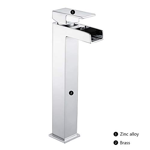 Bagno Rubinetti Alto Cascata Bacino Miscelatore