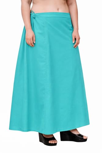 Image of CITIX Pure Cotton Petticoat for Woman Saree | Adujastable Drawstring Waist