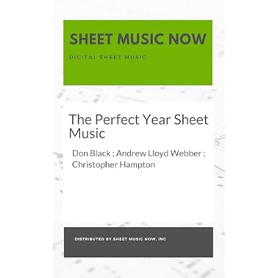 The Perfect Year Sheet Music