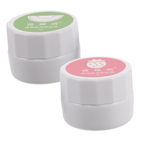 IWOWHERO 2 Uds Removedor De Pestañas Para Extensiones De Pestañas Crema Removedora De Pestañas Para Extensiones De Pestañas Crema Para Suministro De Pestañas Removedor De Pestañas