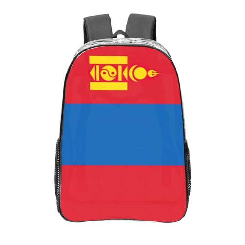 Sac à dos transparent à poches et bretelles ajustables confort