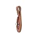 TOURBON Hunting Shooting Brown Leather Toe Protector Pad Gun Barrel Rest (Light Brown)