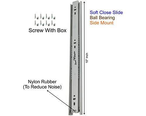 Image of Smart Shophar Steel Alaska Telescopic Channel 10 Inches Silver, Pack of 1 Set - Corrosion Resistant, Easy to Grip, Enhances Window Treatment, Value Pack