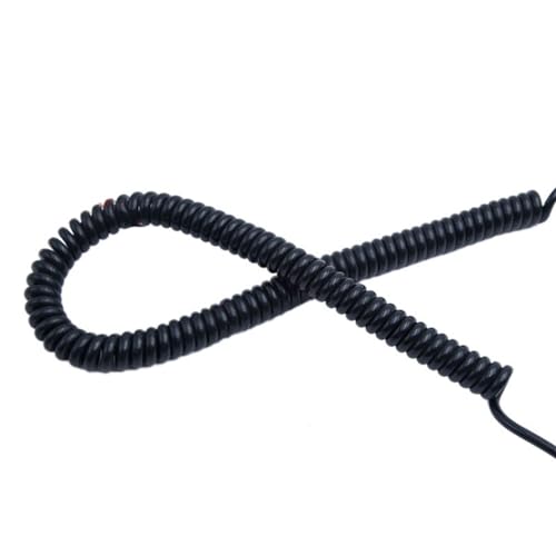 Outdoor Extension 6 Core to 26 Core Coiled Cable Spiral Cord for Manual Pulse Generator CNC Electronic Handwheel Spring Wire Cable Solar sheathed(15 Core)