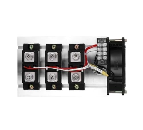 Relais statique triphasé 400A DC-AC commutateur industriel anti surchauffe