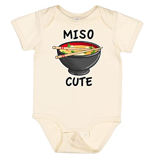 Image of inktastic Miso Cute with Miso Soup Baby Bodysuit