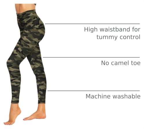 Image of ZOOSIXX High Waisted Leggings for Women Tummy Control Soft Workout Lounge Gym Pants