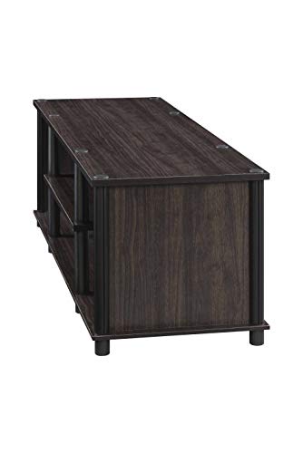 Image of DeckUp TV1240B Tube-N-Turn Engineered Wood TV Unit (Dark Wenge, Engineered Wood)