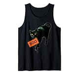 Halloween Black Cat Boo