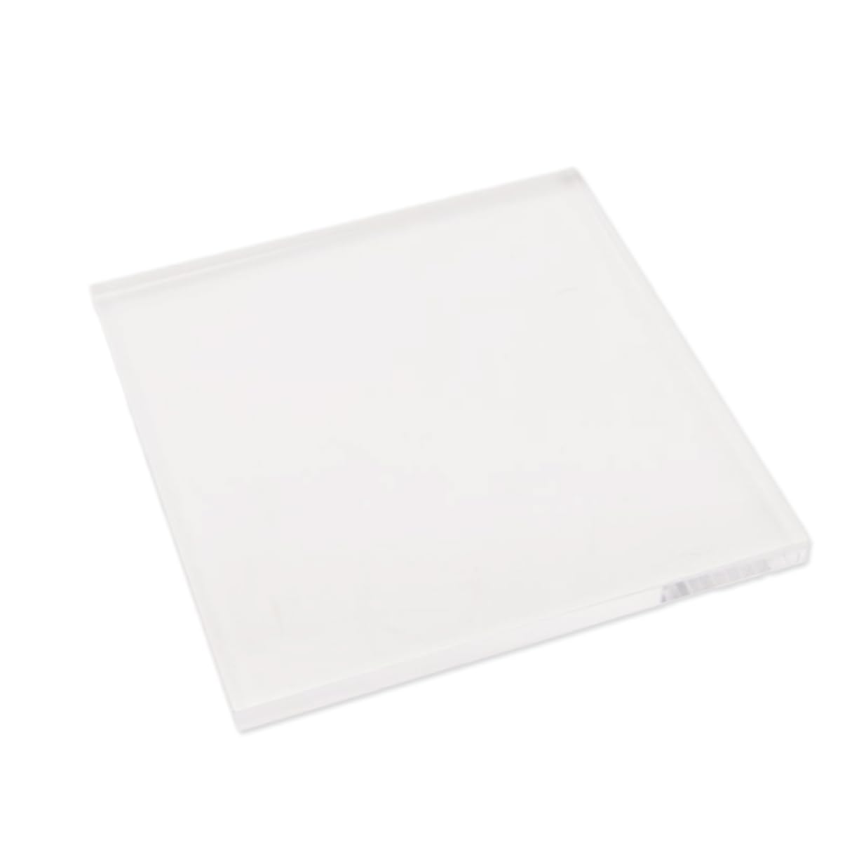 IWOWHERO Eraser Seal Acrylic Stamping Block Square Pad Comfortable Handle Stamps for Scrapbooking