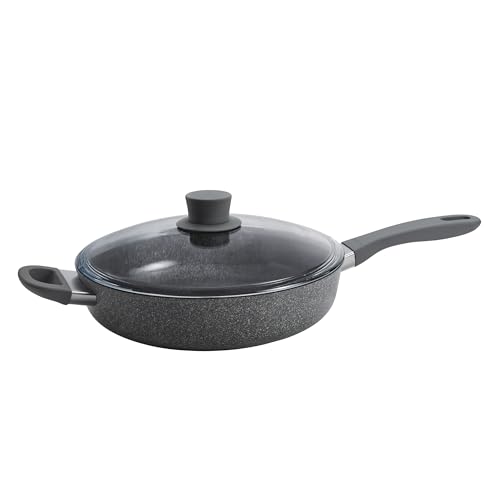ZWILLING Parma Plus Ceramic 3.9-qt Aluminum Ceramic Nonstick Sauté Pan with Lid & Helper Handle