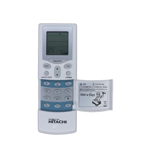 Image of Electronic Spices AC Remote | Compatible with Hitachi AC (Model AC-68A) with AAA Batteries