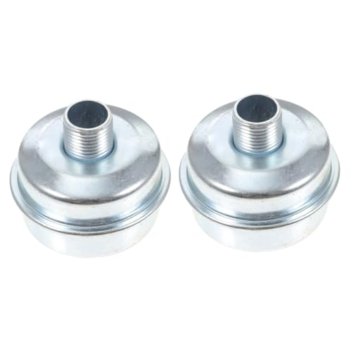 BESPORTBLE 2pcs Lawn Mower Muffler Galvanized Iron Small Engine Muffler for Replacement Easy Installati