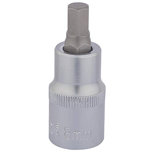 Image of Draper 16302 1/2-Inch Square Drive Metric 8 mm Tip Hexagonal Socket Bit