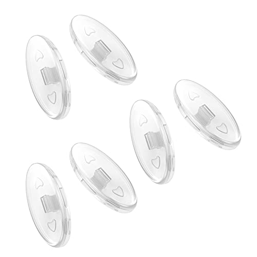 Image of SAUCER Replacement Nose Piece Pads for Oakley Holbrook TI OO6048 Sunglasses