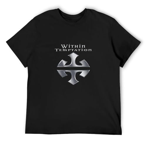 Fashion T-Shirt Within Temptation Black S