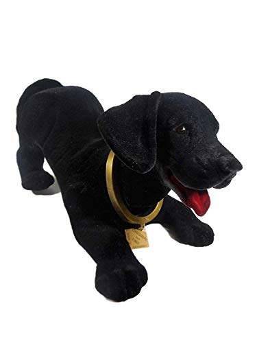 Wackelkopf Hund Labrador 28 x 15 cm Hund Gartenzwerg Wackeltier PVC Deko GRS 0091a Cover