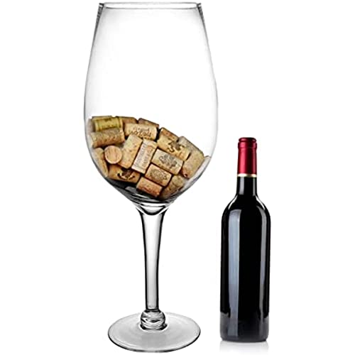 Yuanxin Giant Wine Glass Huge Stemware Creative Oversized Goblet Extra Large Champagne Glasses Beer Mug Red Wine Glasses #TOP2