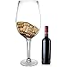 YUANXIN Giant Wine Glass Huge Stemware Creative Oversized Goblet Extra Large Champagne Glasses Beer Mug Red Wine Glasses (2500ml)