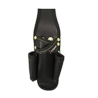 フジ矢 黒金 2段薄型腰袋&2段工具差しセット（AB-32BG/AH-62BG） Amazon | フジ矢 腰袋薄型2段 黒金 LIGHT PU LEATHER SERIES AB