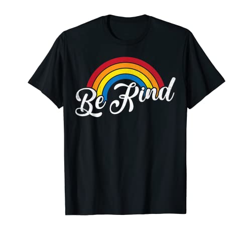 Be Kind Rainbow Anti-bullying Unity Day Be Kind Orange T-Shirt