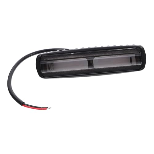 TOYZFRIENDY Luce Sicurezza LED per Carrelli Elevatori Rosso Barra Luminosa Compatta e Antishock per Magazzino Segnalazione Pedoni e Avviso Lavoro per Camion e Rimorchi