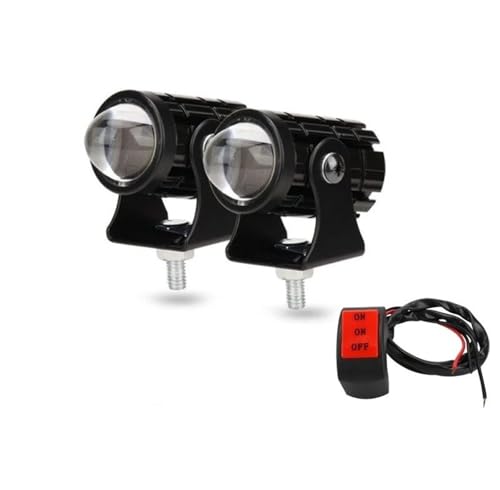 Feu antibrouillard moto et feu de travail quad phare additionnel blanc