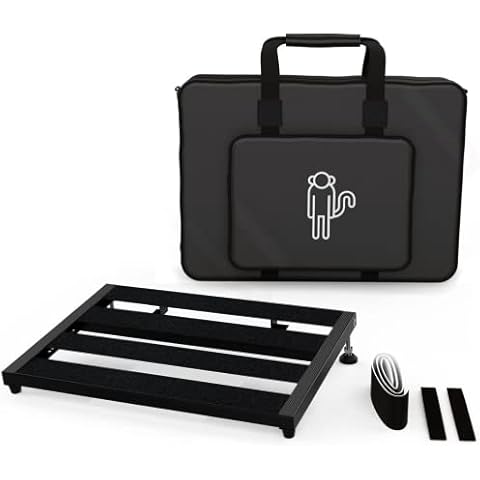 Pedalera Universal para Pedales de Guitarra y Efectos Cover