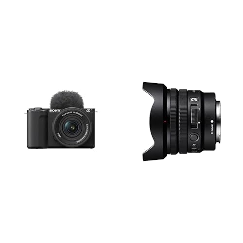 camera vlog sony apsc 16-50mm f3.5-5.6 power zoom 10-20mm