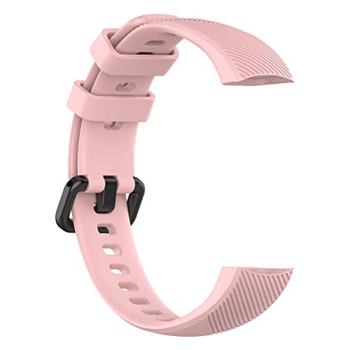 QoFina Pulsera para Huawei Honor Band 3/4/5, Correa de Reloj con Correa de Cuero de Repuesto para Huawei Honor Band 3/4/5 smartwatch, Mujeres Hombres Cover