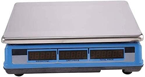 Báscula de Cocina Digital, Báscula digital 30kg / 1g Báscula digital Báscula electrónica de acero inoxidable Báscula informática Báscula de alimentos de cocina de alta precisión Pantalla LCD Función d