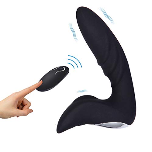 Rechargeable Massager, for Relaxation Remote Massaging Man with Multiple Vibrating Speed and Patterns