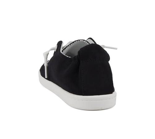 Image of Soda Flat Women Shoes Linen Canvas Slip On Sneakers Lace Up Style Loafers Zig-S